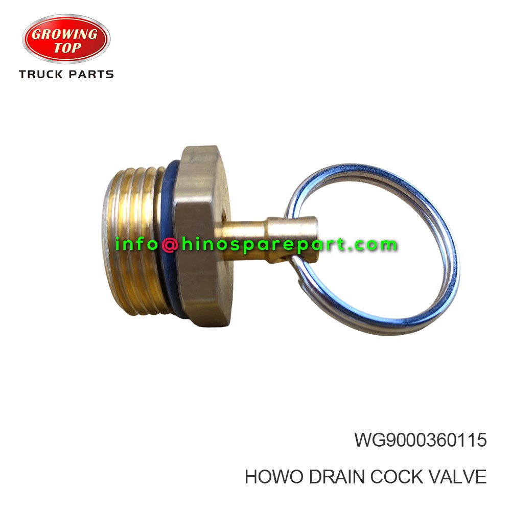 HOWO DRAIN COCK VALVE WG9000360115