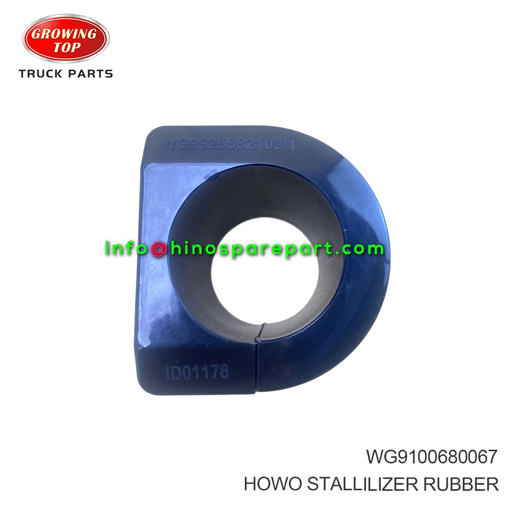 HOWO STALLILIZER RUBBER WG9100680067