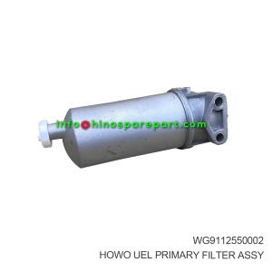HOWO UEL PRIMARY FILTER ASSY WG9112550002