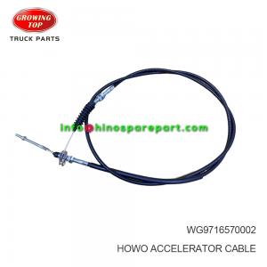 HOWO ACCELERATOR CABLE WG9716570002