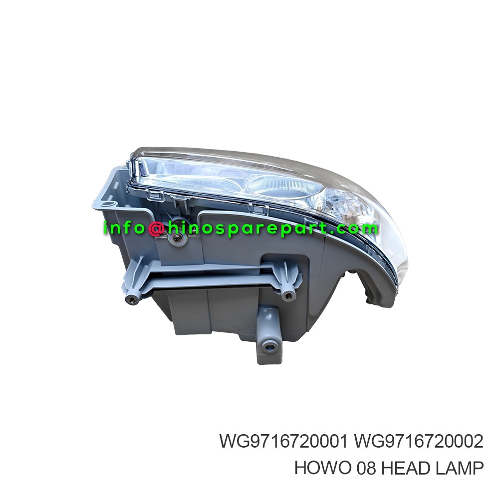 HOWO 08 RHD HEAD LAMP WG9716720001