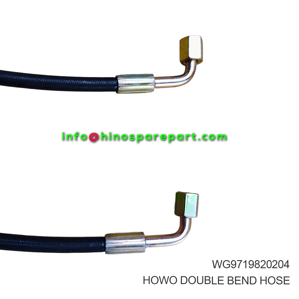 HOWO DOUBLE BEND HOSE WG9719820204