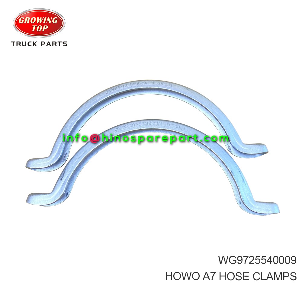 HOWO A7 HOSE CLAMPS WG9725540009