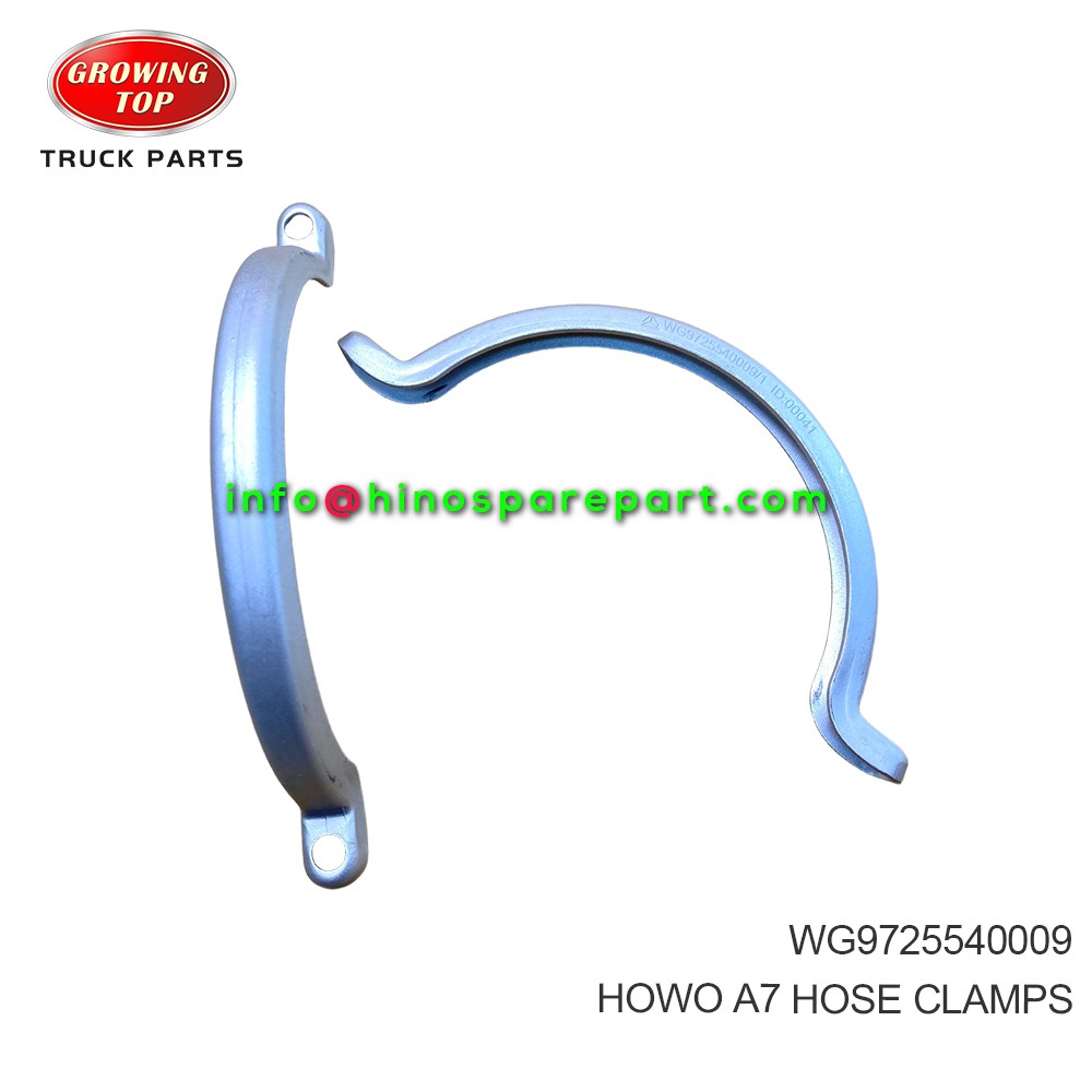 HOWO A7 HOSE CLAMPS WG9725540009