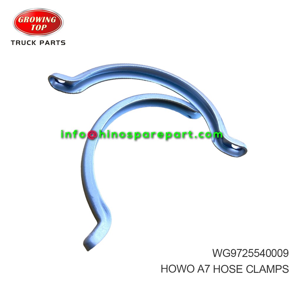 HOWO A7 HOSE CLAMPS WG9725540009