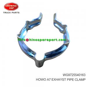 HOWO A7 EXHAYST PIPE CLAMP WG9725540163