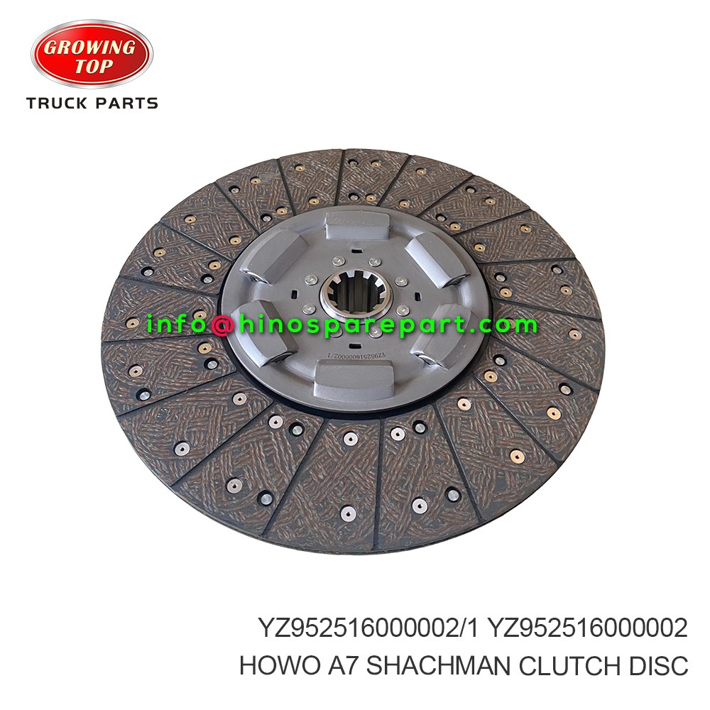 HOWO A7 SHACHMAN CLUTCH DISC YZ952516000002 1
